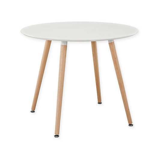 Alternate image 1 for Modway Track Circular Dining Table in White