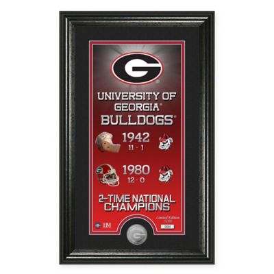 NCAA University of Georgia "Legacy" Supreme Bronze Coin Photo Mint