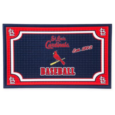 MLB St. Louis Cardinals Embossed Door Mat | Bed Bath & Beyond