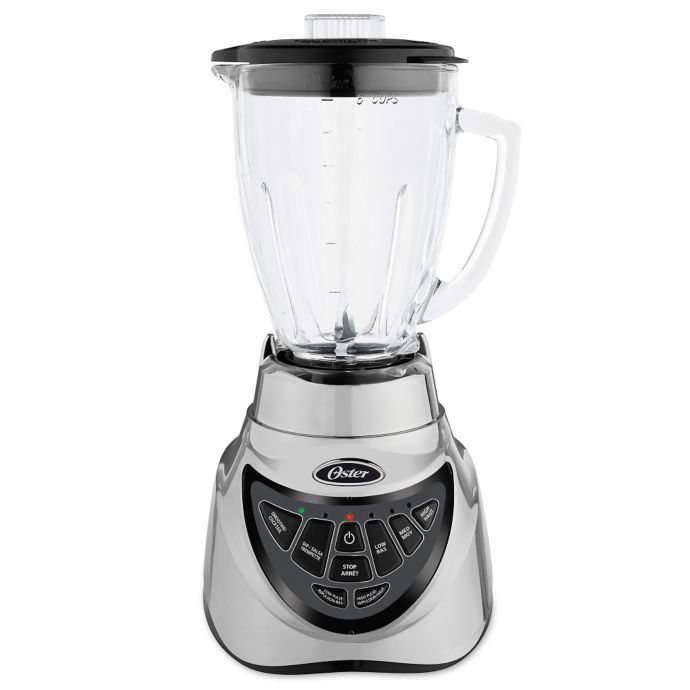 Oster® 900Watt 7Speed Digital Blender in Brushed Nickel Bed Bath