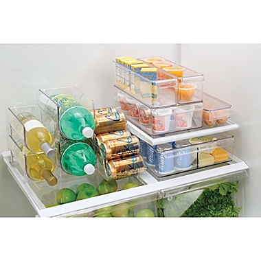 iDesign&reg; Fridge Binz&trade; 12-Inch x 15-Inch Divided Deep Tray. View a larger version of this product image.