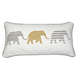 Levtex Home Accra Almond 3 Elephant Oblong Throw Pillow