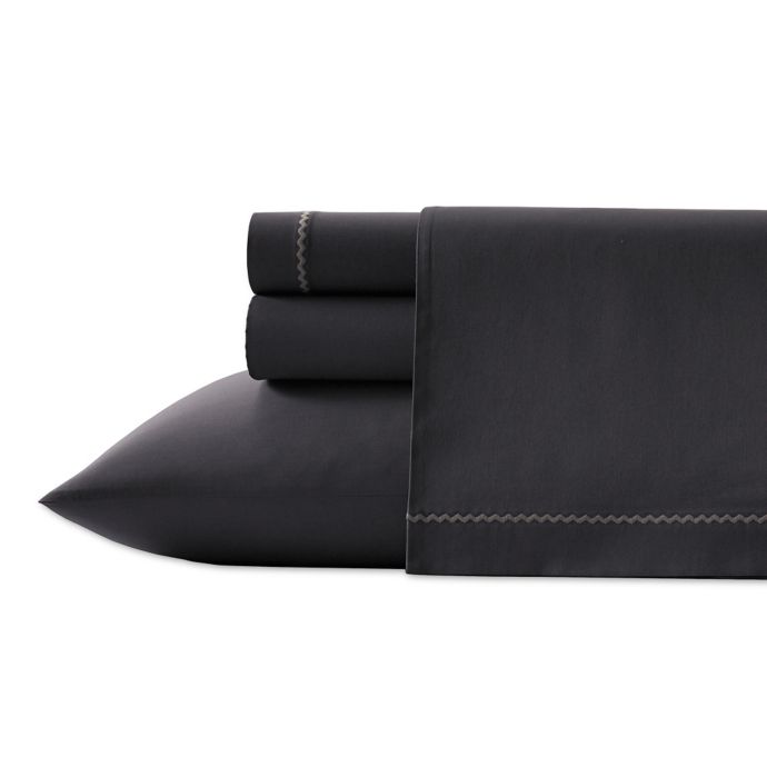 Vera Wang Home Scribble Sheet Set in Dark Purple Bed Bath & Beyond