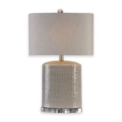 taupe table lamp