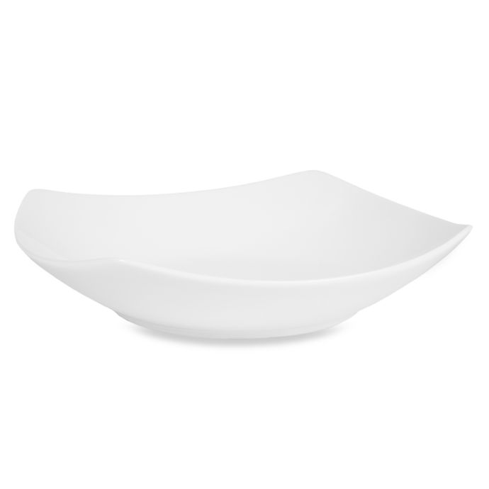 Nevaeh White® by Fitz and Floyd® 8.25Inch Hard Square Soup Bowl Bed