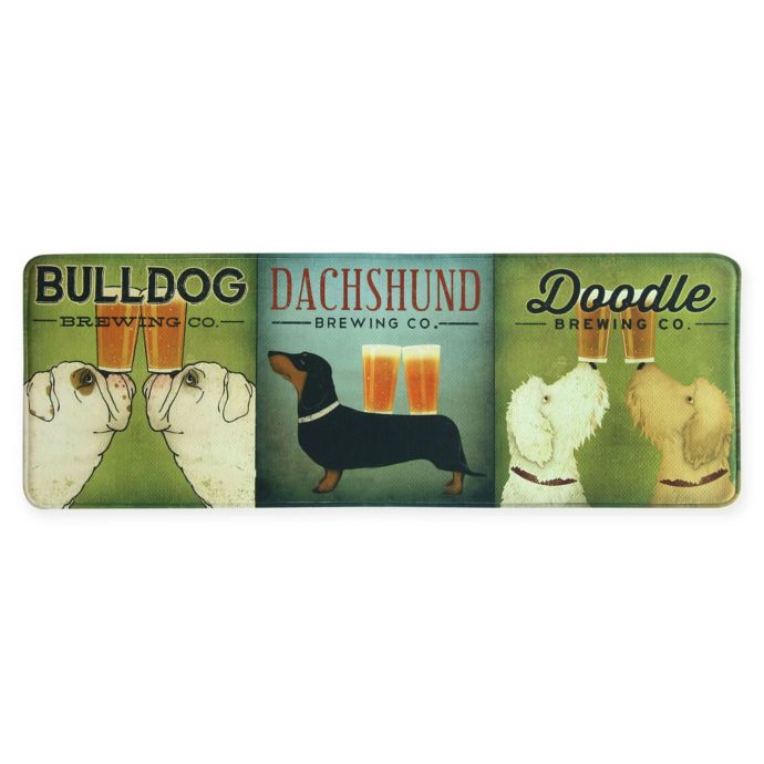 Bacova Dog Brewing Runner 20 Inches X 55 Inches Memory Foam