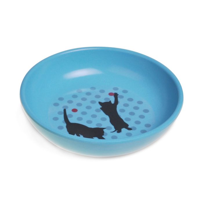 Van Ness Ecoware NonSkid Cat Bowl in Blue Bed Bath and Beyond Canada
