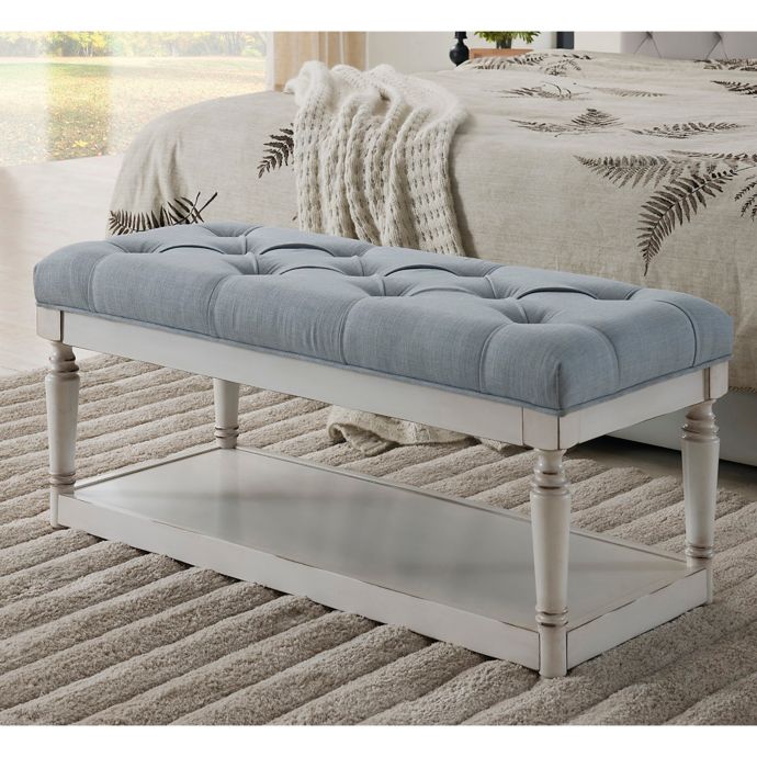 Legacy Home Fashion Linen Storage Bench