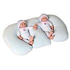 Alternate image 2 for Twin Z Pillow&reg; for Nursing with Blue Slipcover