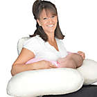 Alternate image 1 for Twin Z Pillow&reg; for Nursing with Cream Slipcover