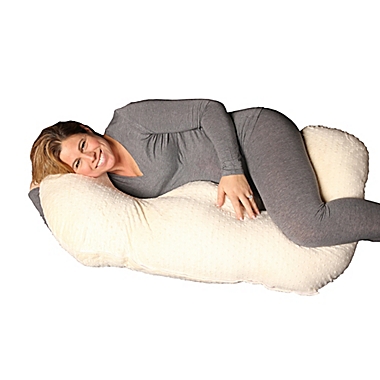 Twin Z Pillow&reg; for Nursing with Cream Slipcover. View a larger version of this product image.