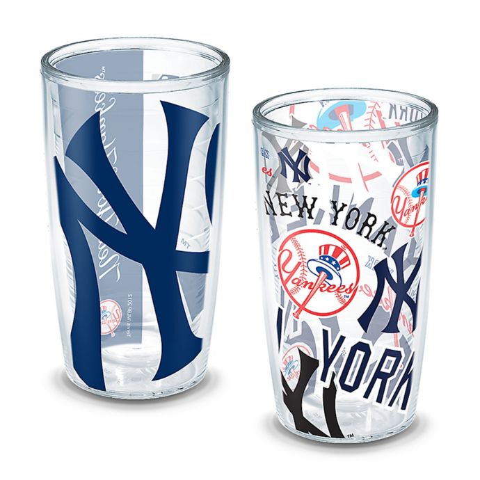 Tervis® MLB New York Yankees AllOver Wrap 16 oz. Tumblers (Set of 2