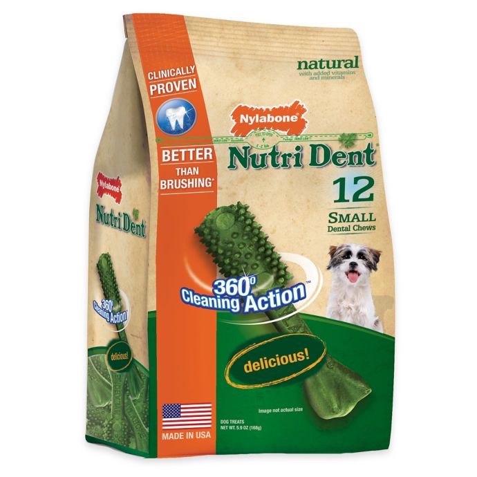 Nylabone® Nutri Dent® 12Pack Edible MiniDental Chews Bed Bath & Beyond