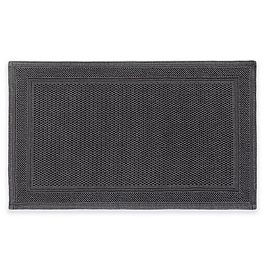 Kassatex Athens 34&#39;&#39; x 21&#39;&#39; Bath Rug in Black. View a larger version of this product image.