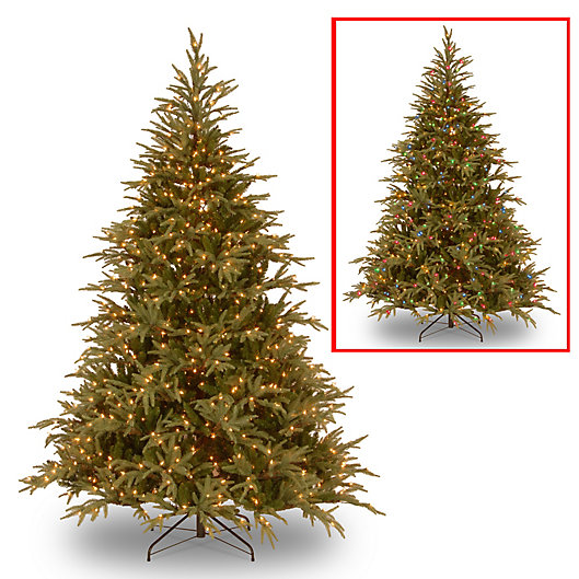 Alternate image 1 for National Tree 6-Foot Frasier Grande Pre-Lit Christmas Tree with Color-Changing Lights
