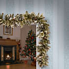 Alternate image 1 for National Tree Company 6-Foot 10-Inch Glittery Bristle Pine Garland