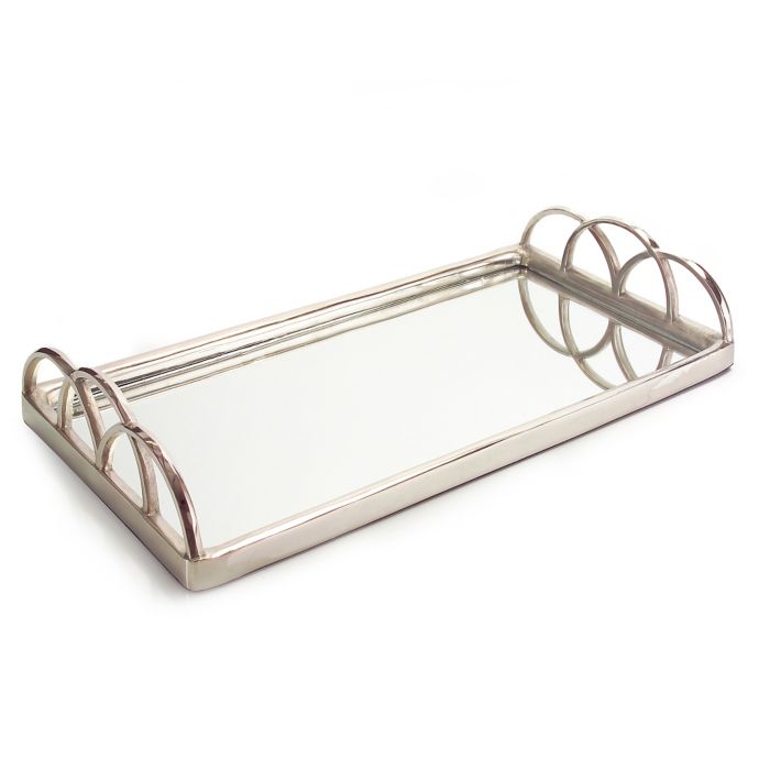 JohnRichard Silver Mirrored Tray Bed Bath & Beyond