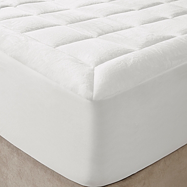 Madison Park Cloud Soft Twin Mattress Pad in White. View a larger version of this product image.