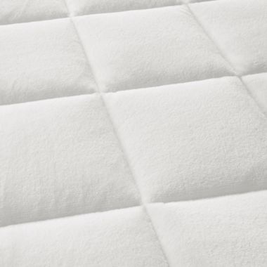 Madison Park Cloud Soft Twin Mattress Pad in White. View a larger version of this product image.