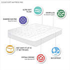 Alternate image 5 for Madison Park Cloud Soft Twin Mattress Pad in White