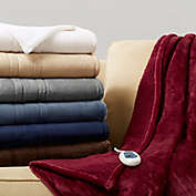 Beautyrest&reg; Microlight Berber Heated Throw Blanket