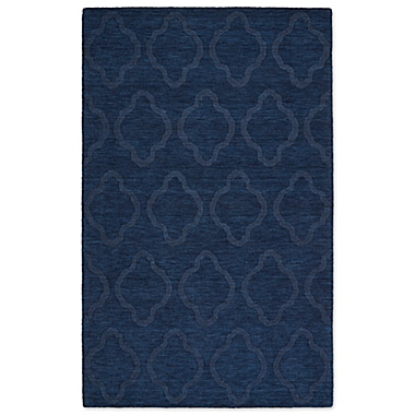 Kaleen Imprints Modern Madrid 2-Foot x 3-Foot Accent Rug in Navy. View a larger version of this product image.