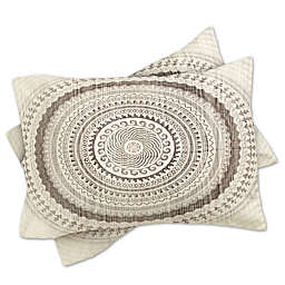 Deny Designs Iveta Abolina Winter Wheat Pillow Shams in Grey (Set of 2)