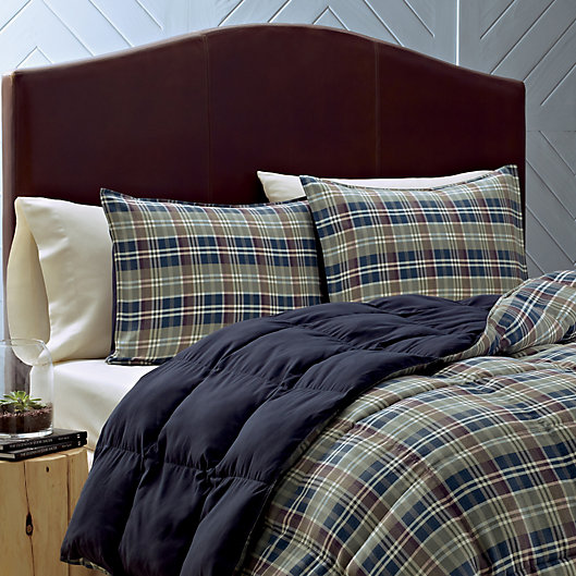 Alternate image 1 for Eddie Bauer® Rugged Plaid Comforter Set in Blue