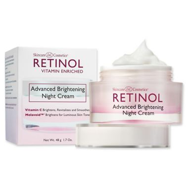 Skincare Cosmetics&reg; Retinol Vitamin-Enriched 1.7 oz. Advanced Brightening Night Cream. View a larger version of this product image.