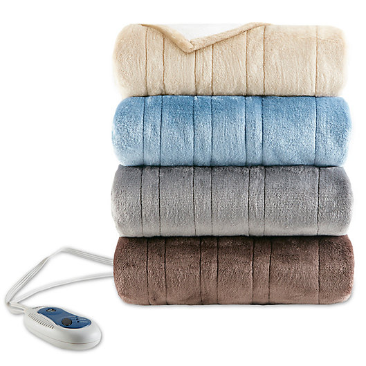 Alternate image 1 for Beautyrest® Heated Snuggle 50-Inch x 64-Inch Electric Wrap