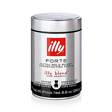 illy&reg; Ground Extra Dark Roast Coffee. View a larger version of this product image.