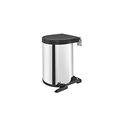 Rev-A-Shelf - 8-010314-15 - 15-Liter Stainless Pivot-Out Under Sink Waste Container. View a larger version of this product image.