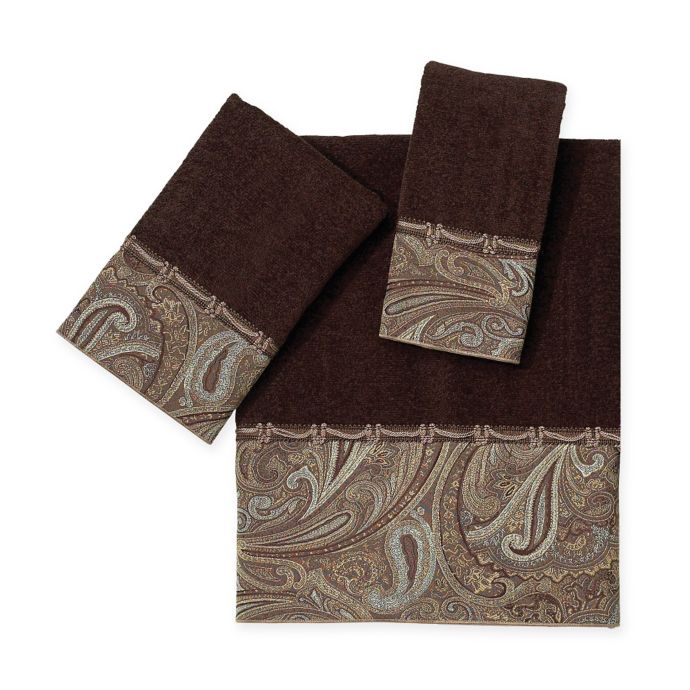 Avanti Bradford Hand Towel in Java Bed Bath and Beyond Canada