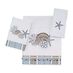 Avanti By The Sea Bath Towel Collection in White