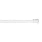 Maytex 48 to 120-Inch Adjustable Tension Curtain Rod in White