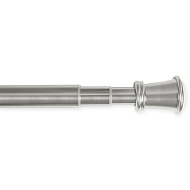 Maytex 48 to 120-Inch Adjustable Tension Curtain Rod in Brushed Nickel. View a larger version of this product image.