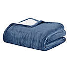 Alternate image 6 for Woolrich&reg; Plush Berber Heated Throw Blanket in Sapphire Blue