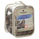Alternate image 3 for Woolrich Tasha Mink/Berber Heated Throw Blanket in Brown