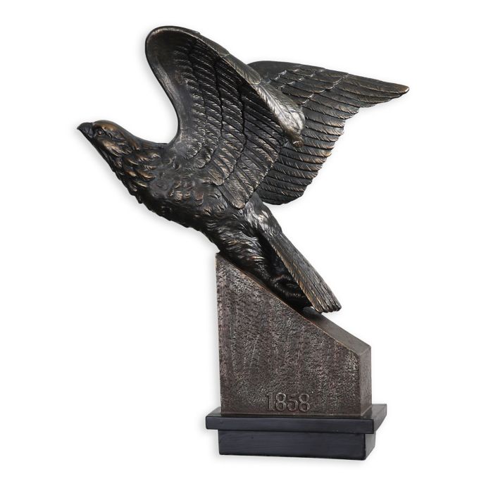 Uttermost Flying Eagle Sculpture in Bronze Bed Bath & Beyond