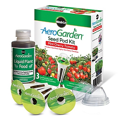 Miracle-Gro&reg; AeroGarden&trade; Heirloom Cherry Tomato Seeds 3-Pod Kit. View a larger version of this product image.