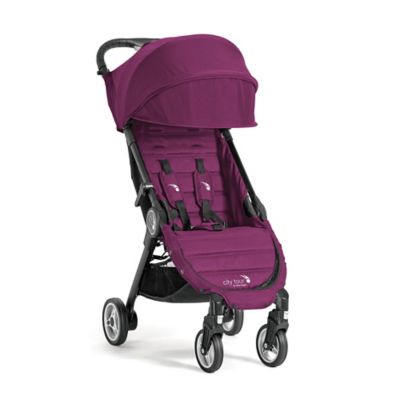 purple umbrella stroller