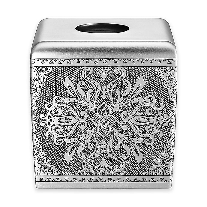 silver tissue box cover uk