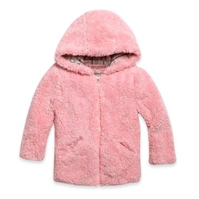 pink fuzzy hoodie