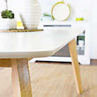 Alternate image 6 for Forest Gate Lisa Mid-Century Modern Dining Table in White/Natural