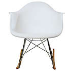 Alternate image 1 for Modway Rocker Lounge Chair in White