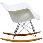 Alternate image 2 for Modway Rocker Lounge Chair in White
