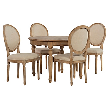 Shiraz Round Dining Table in Natural. View a larger version of this product image.