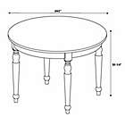 Alternate image 4 for Shiraz Round Dining Table in Natural