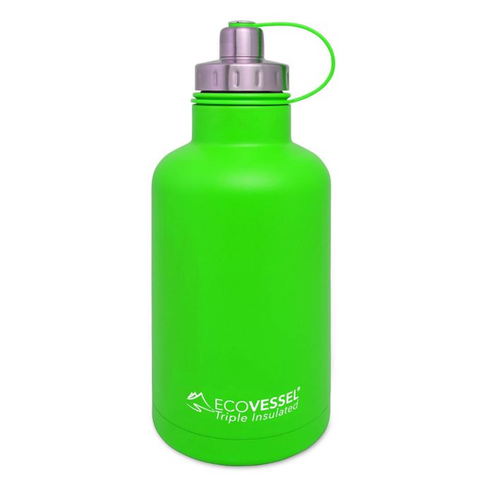 Eco Vessel® BOSS 64 oz. Insulated Stainless Steel Water Bottle with