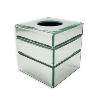mirrored kleenex box